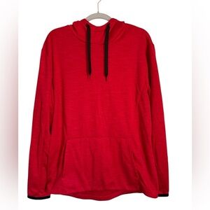 Tek Gear Vibrant Red Pullover with Black Details